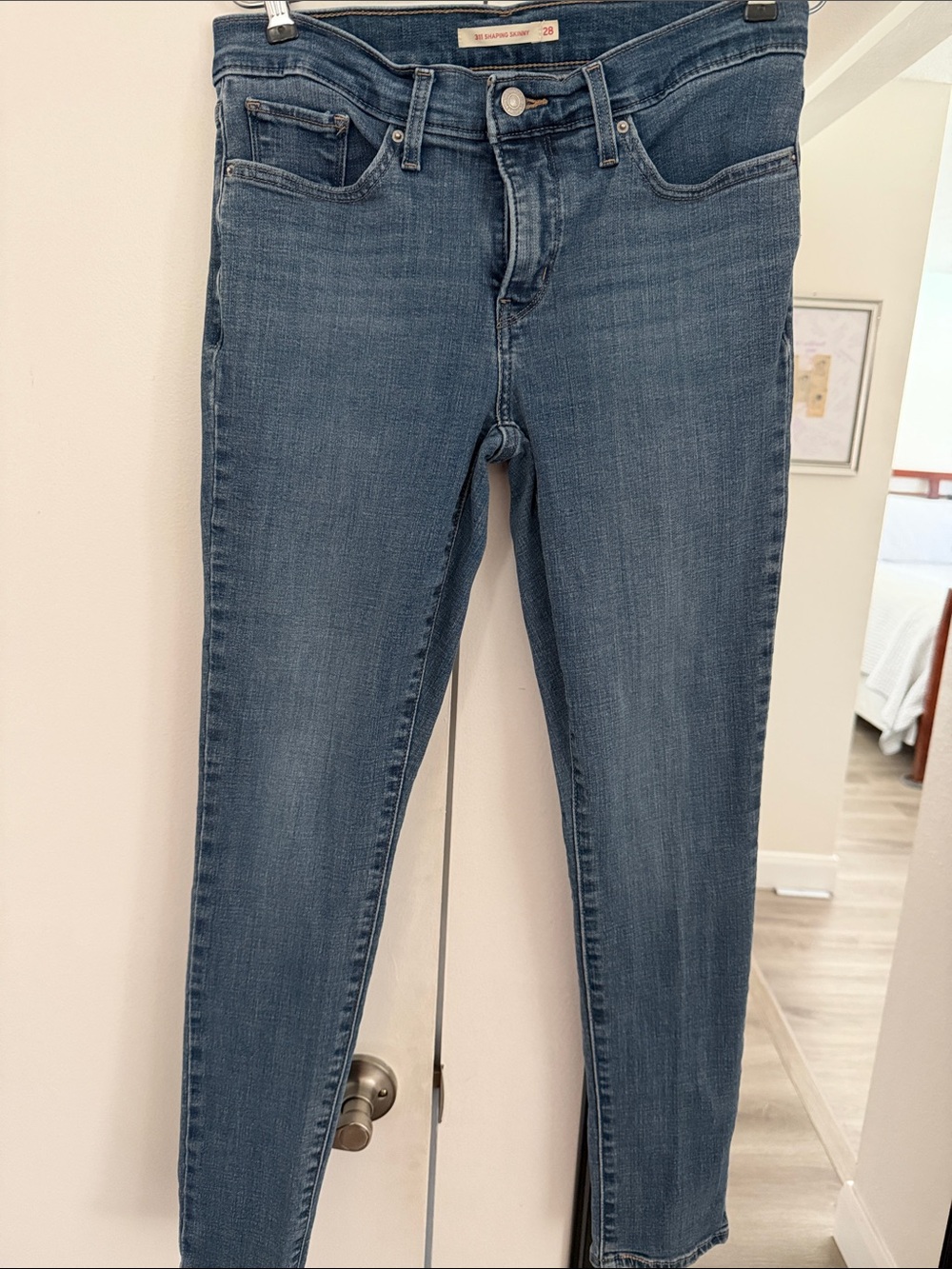 Levi's Women's Dark Blue Skinny Jeans